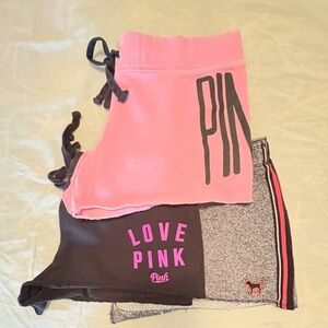 PINK Victoria's Secret Vintage Set of 3 pairs of Shorts